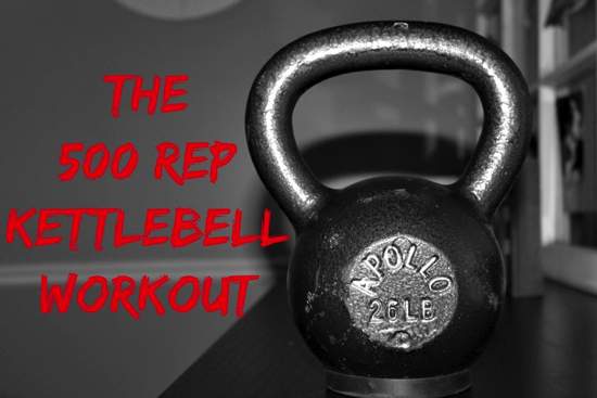 500 rep at home kettlebell workout. meals moves